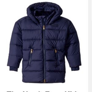Navy blue girls The Northface coat